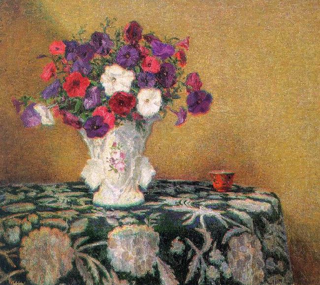 Still Life with Petunias, Wilson Irvine